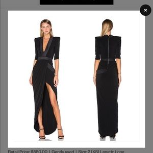 Zhivago Black Eye of the Horus Gown